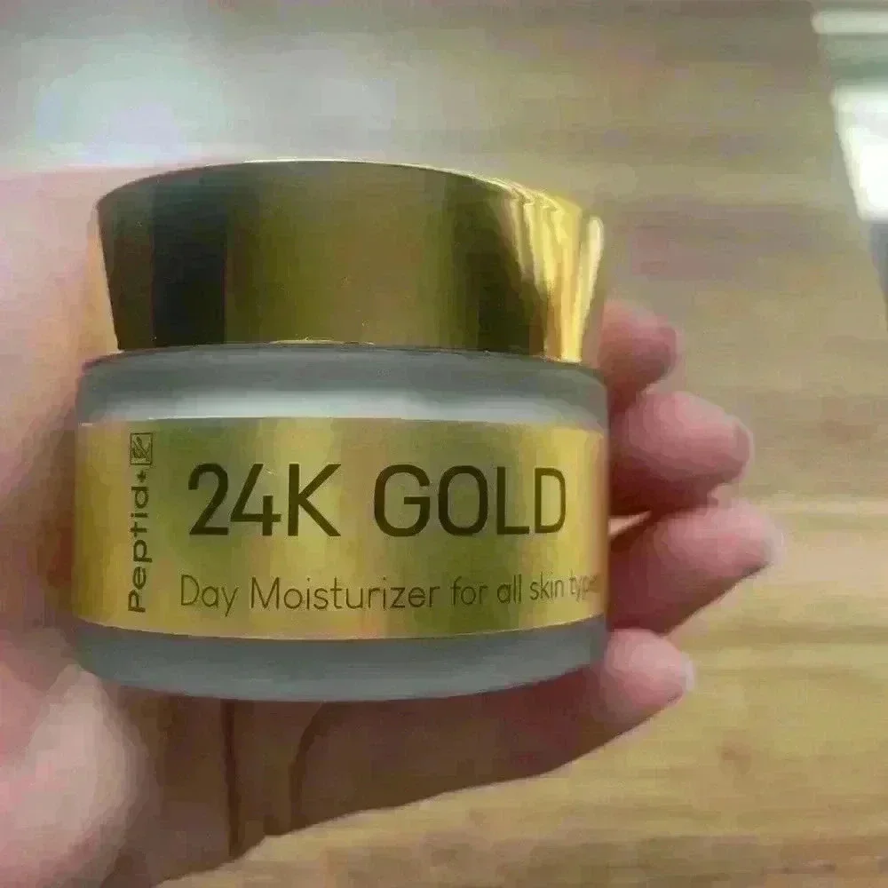 PEPTID+ 24K GOLD DAY CREAM REVIVING AND ANTI- WRINKLE EYE CREAM NEW
